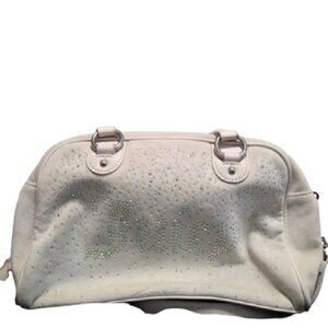 JUICY COUTURE White W/ Sparkles & JUICY Lettering Y2K